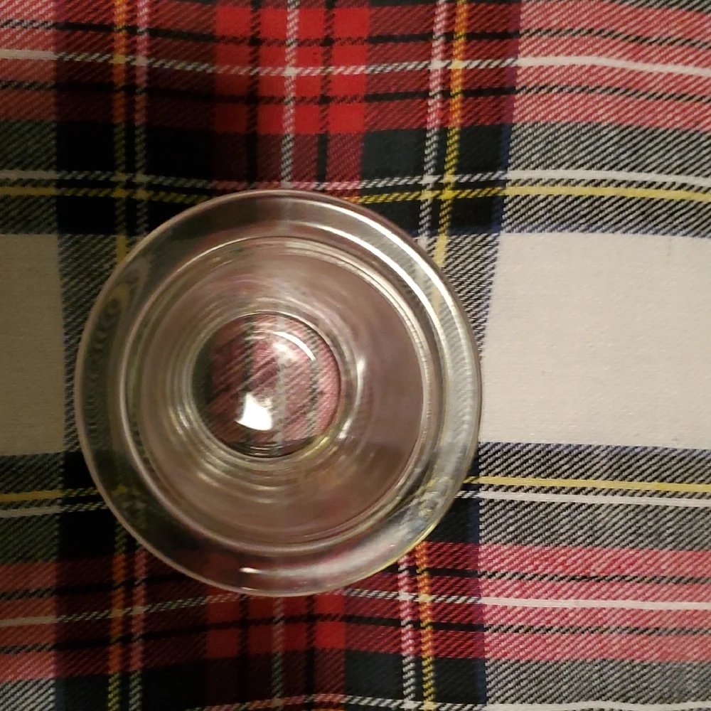 Set of 12 Clear Glass Votive Holders